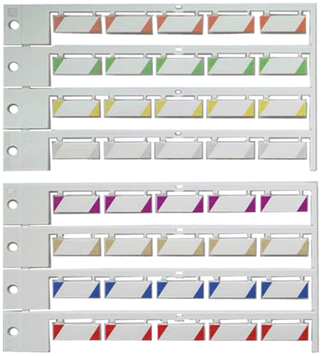 LABEL PLATES (8 colours) 