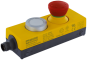 Emergency stop with 2 positive opening 